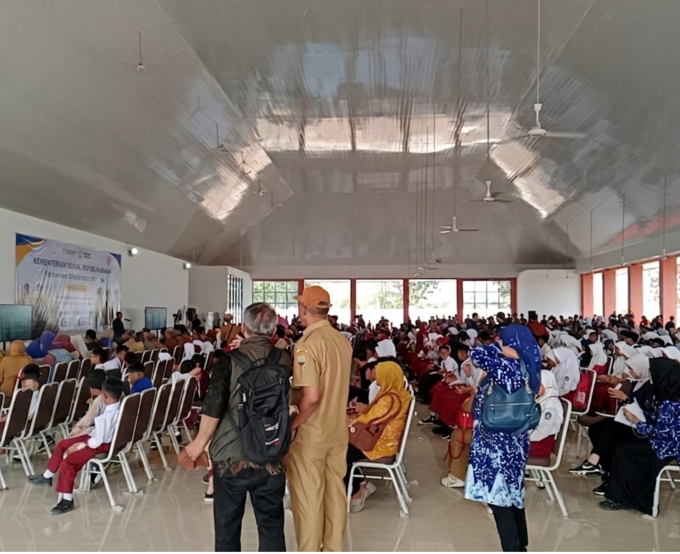 Kegiatan MPLS Siswa Baru Kelas 7 SRT 41 Tasikmalaya