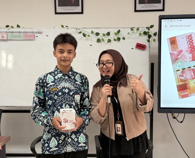 GENIUS Hadir di SRT 41 Tasikmalaya, Kenalkan Literasi Keuangan Sejak Dini